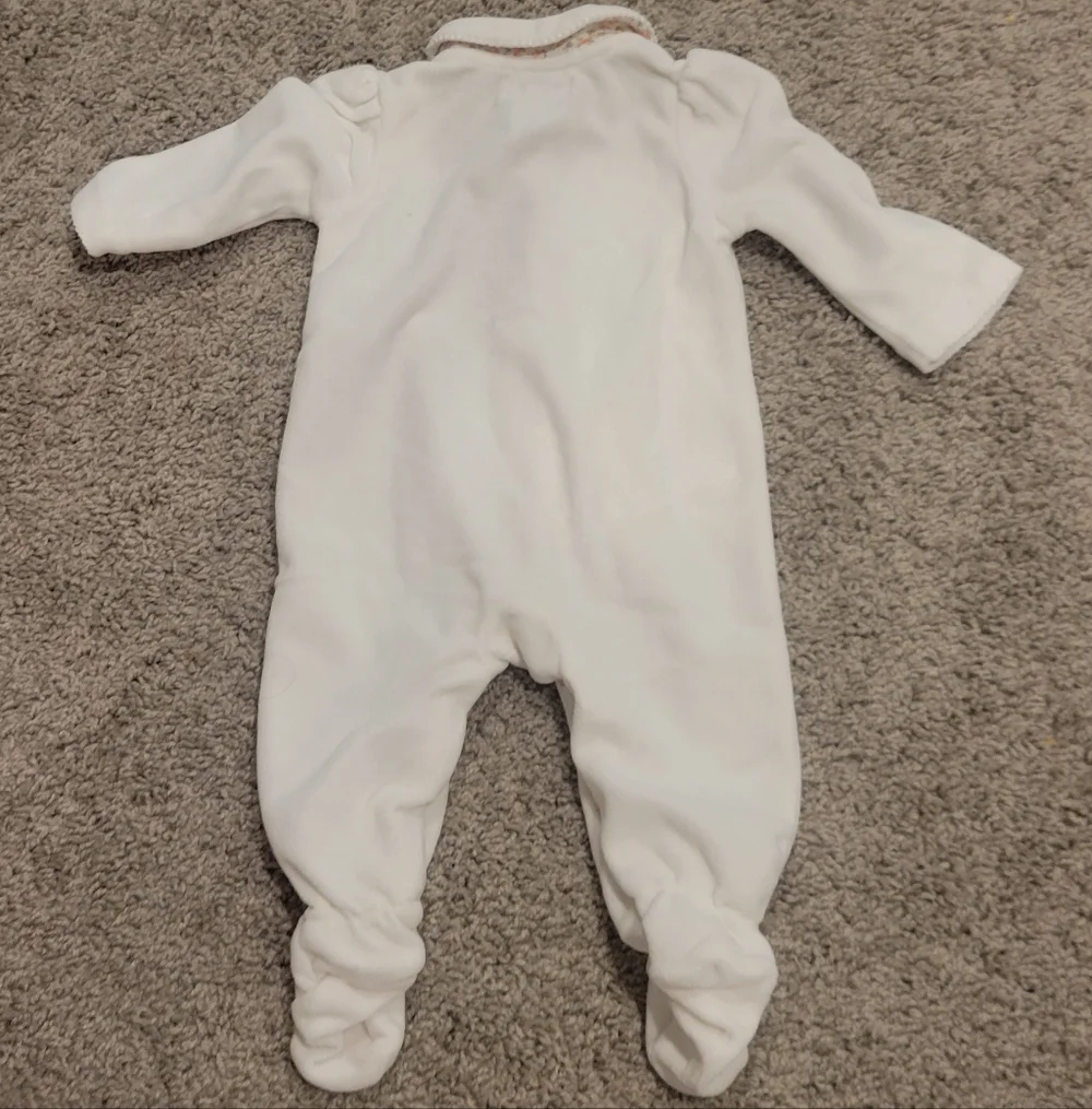 Ralph Lauren Velour Onesie Size 3 Months
